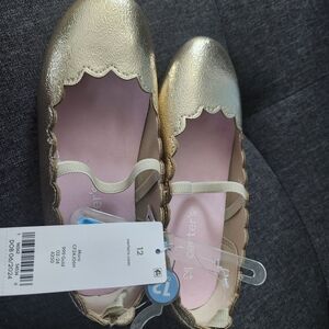 Carter's Shimmering Gold Dress Shoes for Kids